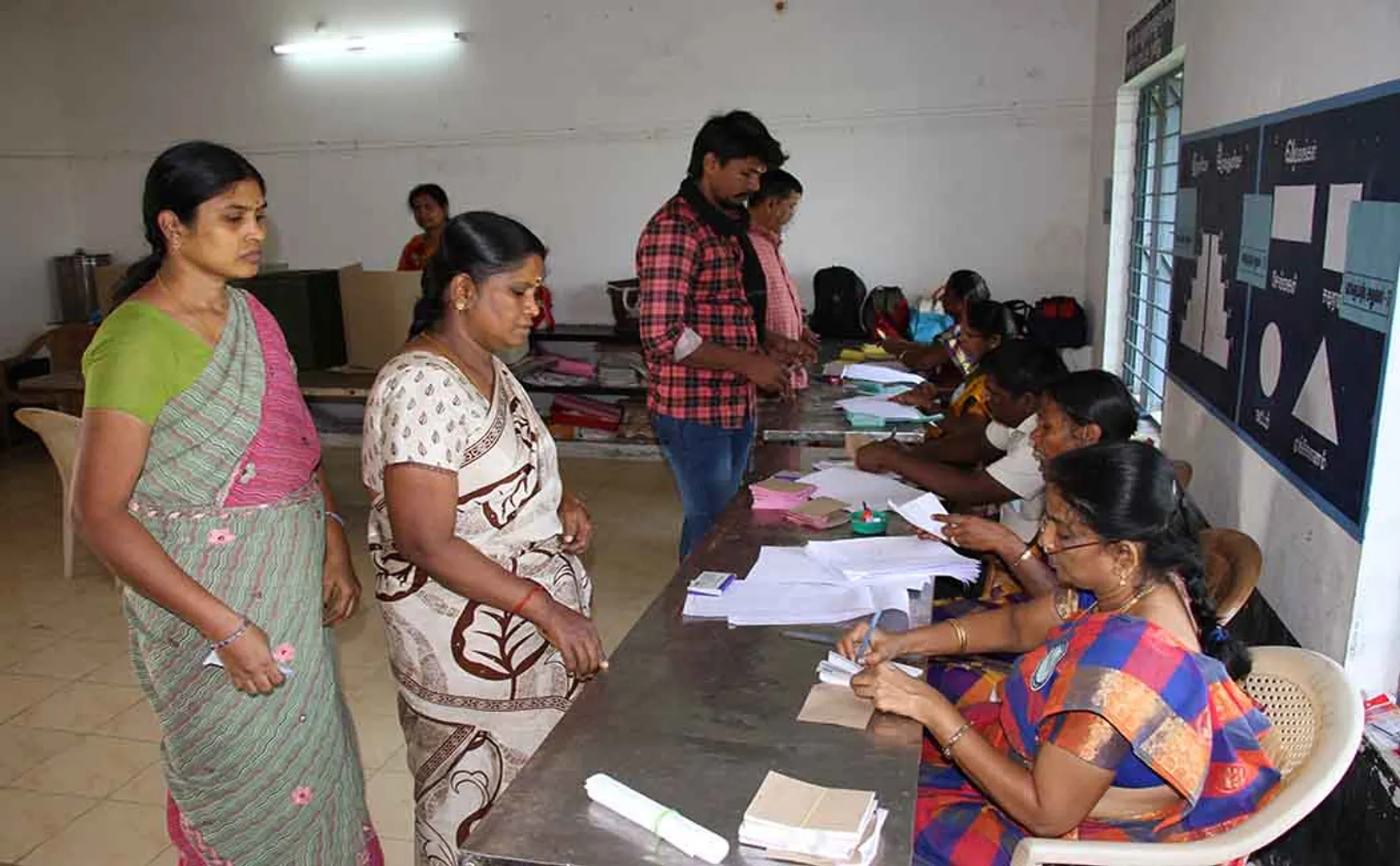 local body election vote Polling percentage 